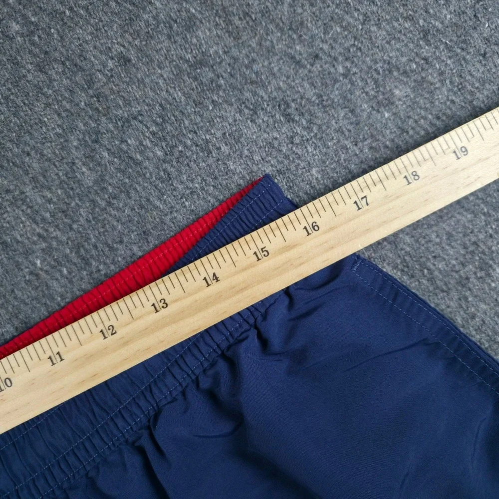 Polo Ralph Lauren Swim Trunks Mens L Navy Blue Red Pony 6